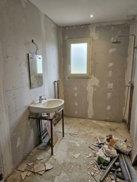 AVANT Salle de bain - Beton ciré - MDMS